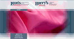 Desktop Screenshot of leonsfabrics.co.uk